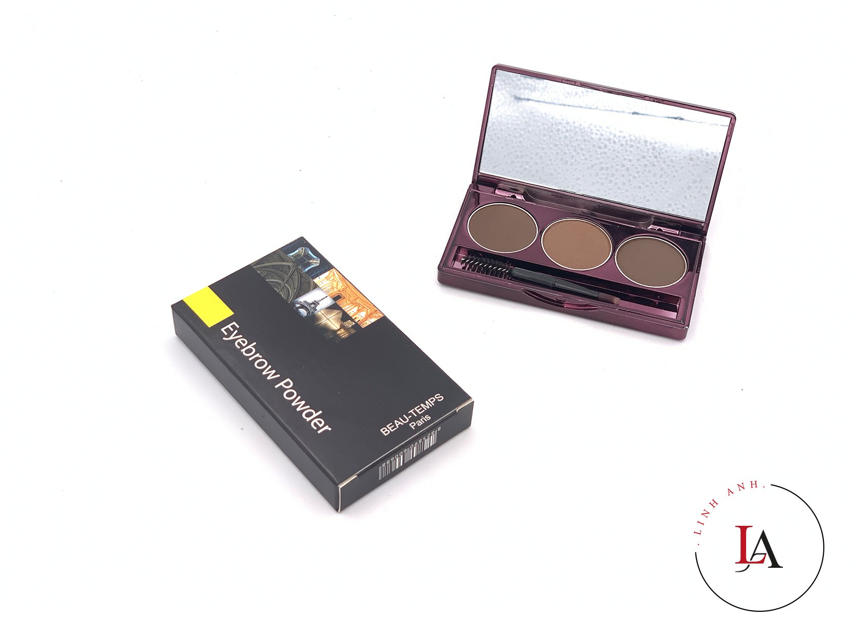 Bột tán mày BeauTemps 3 ô